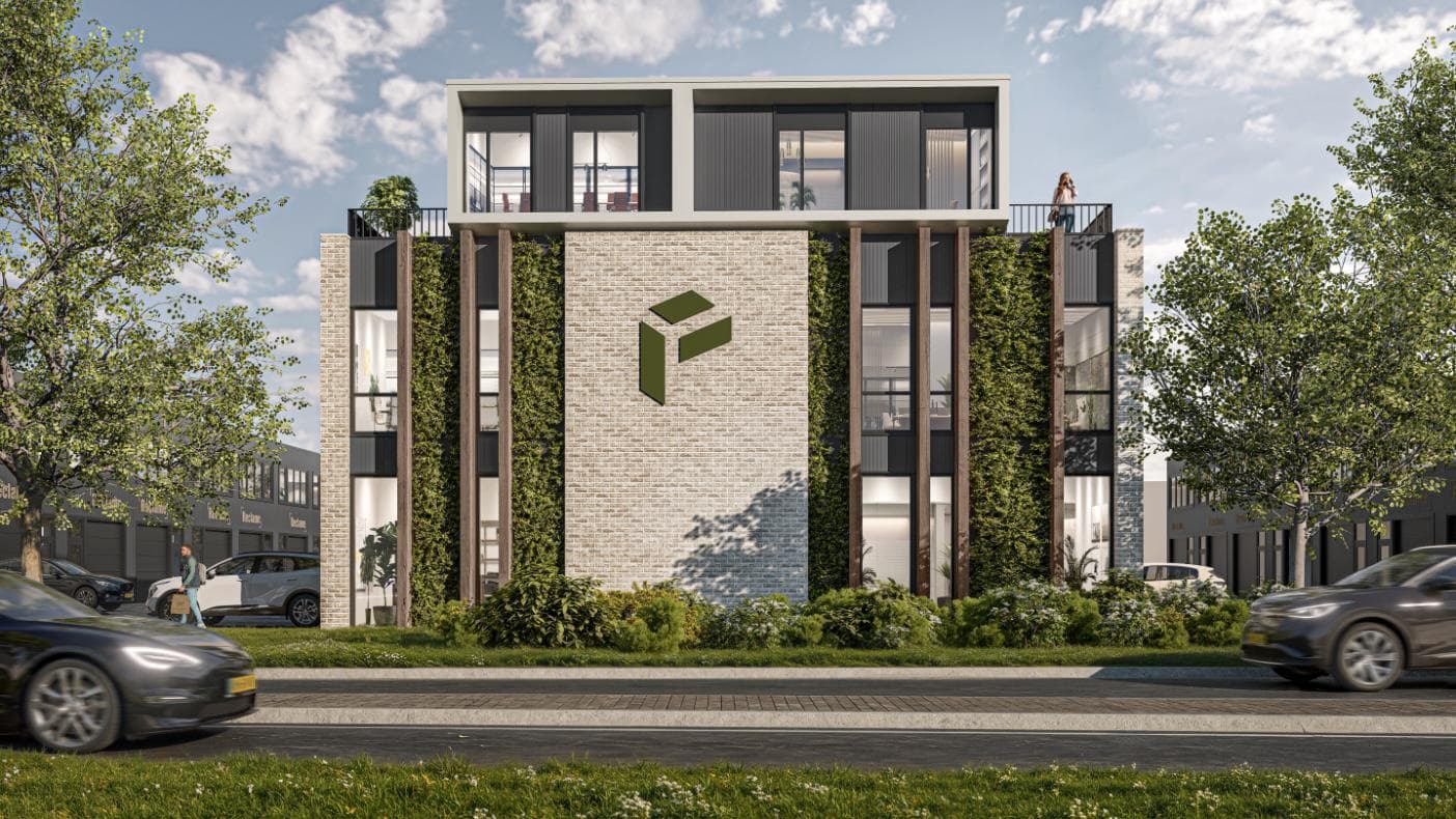 Impressie van het bedrijvenpark